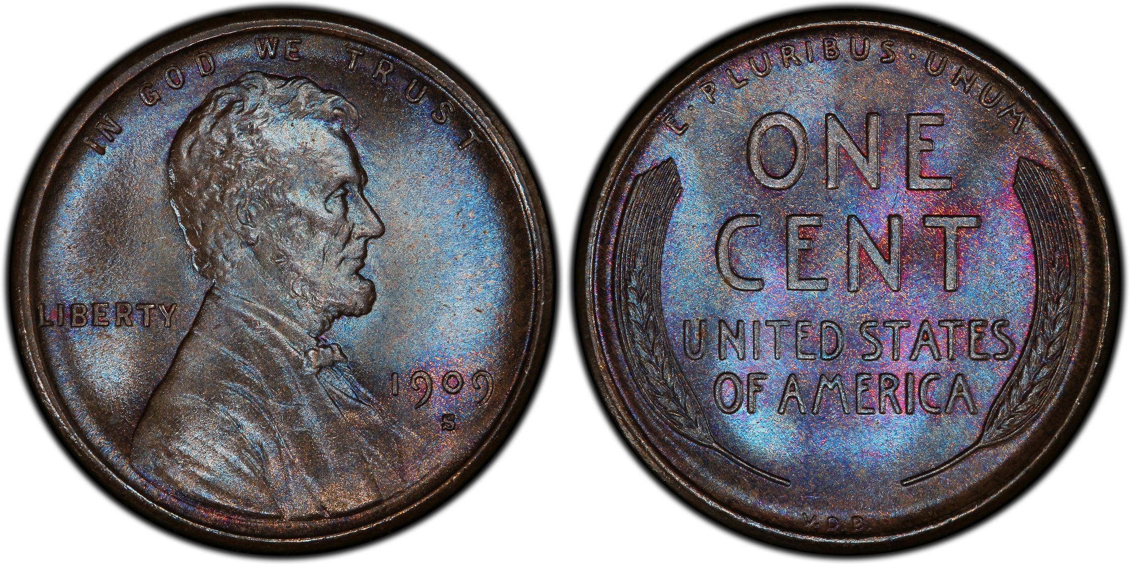 1909-S VDB penny - Rare wheat penny worth money